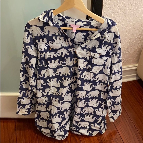 Lilly Pulitzer Other - Lilly Pulitzer Elephant Cover-Up